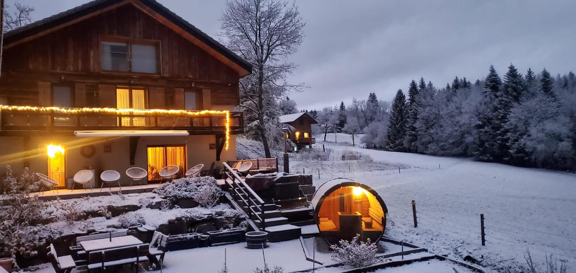 Les Chalets De Ludran Viuz-en-Sallaz Zewnętrze zdjęcie